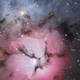 Image for article titled Three-Part Nebula Offers A Glimpse At The Inner Workings Of A Star Factory